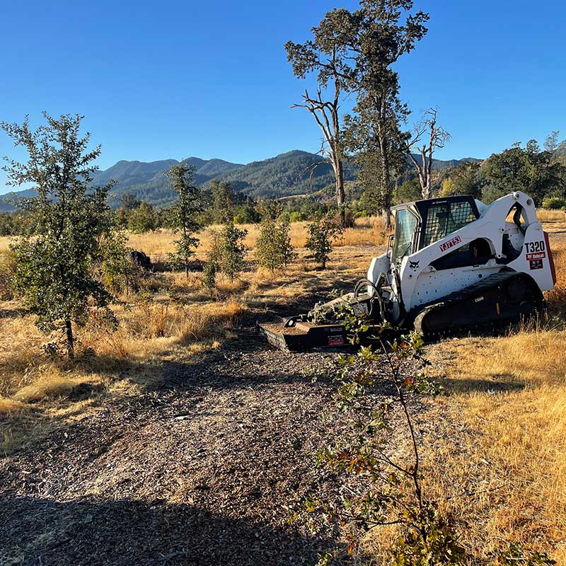 Environmental-Mitigation-site-prep tractor prepping land